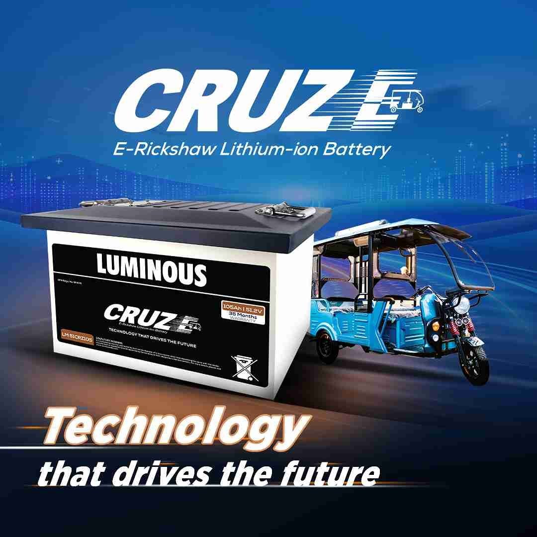 Luminous E-Rickshaw Battery LE100